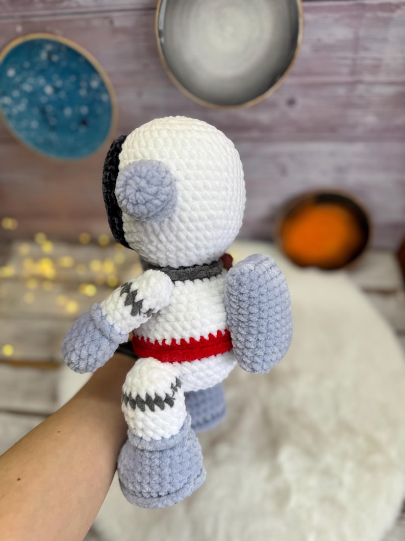 Crochet Astronaut Decor, Space Lover Gift, Space Decor
