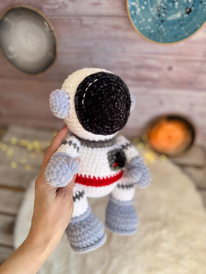 Crochet Astronaut Decor, Space Lover Gift, Space Decor