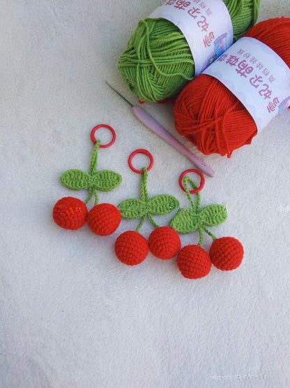 Cute Crochet Bear Keychain, Handmade Amigurumi Bear Bag Charm, Kawaii Teddy Keyring, Gift for Her, Cute Backpack Charm