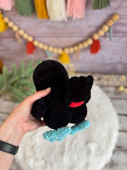 Crochet Toucan Decor, Handmade Tropical Bird Keepsake, Amigurumi Toucan, Jungle Decor, Bird Lover Gift