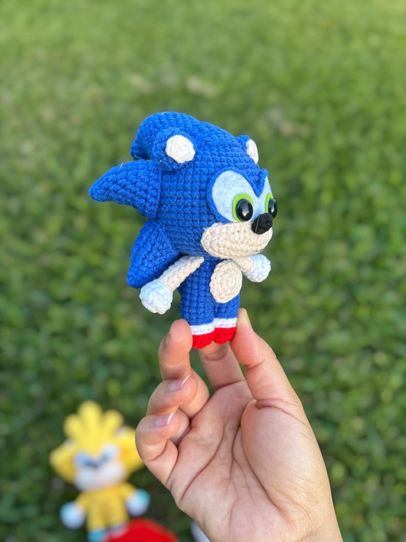Crochet Sonic the Hedgehog Stuff