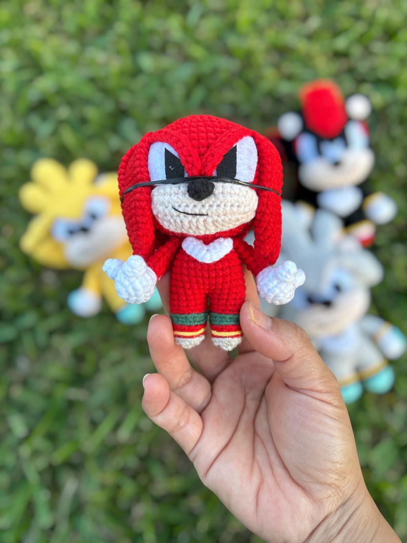 Crochet Sonic the Hedgehog Stuff