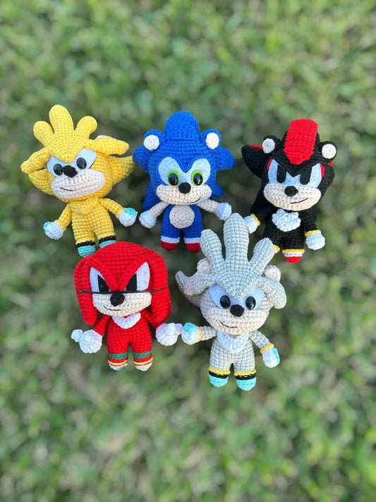 Crochet Sonic the Hedgehog Stuff