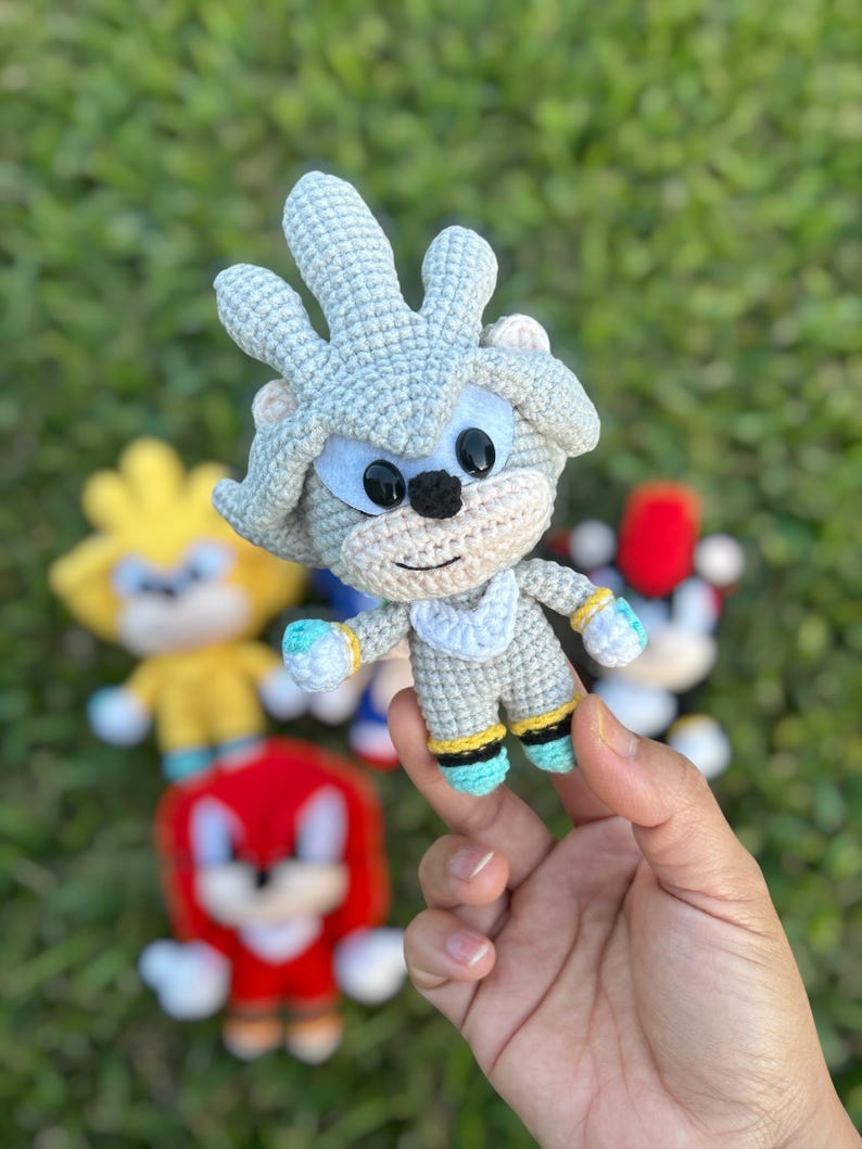 Crochet Sonic the Hedgehog Stuff