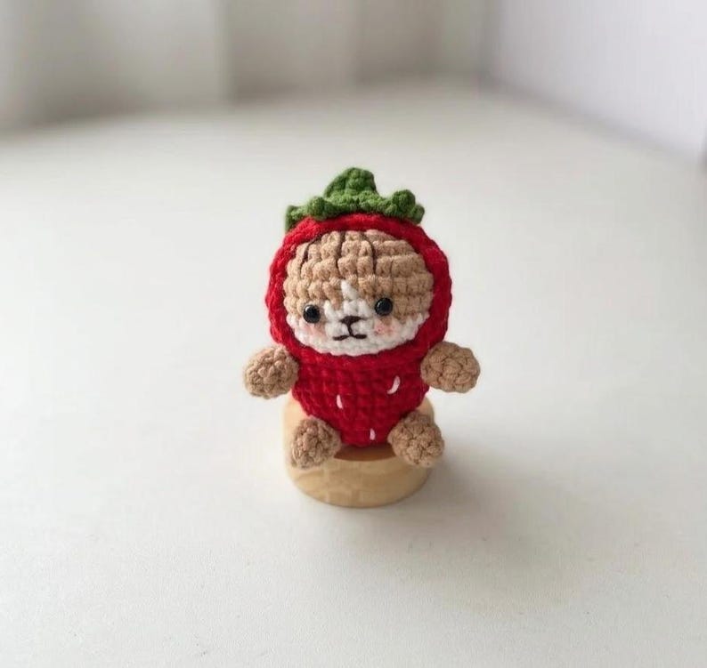 Handmade Cute Cat Crochet Keychain, Amigurumi Cat, Crochet Mini Cat Plush Plushie Toy Keychain, Cat Cute Gifts, Cute Bag Charm