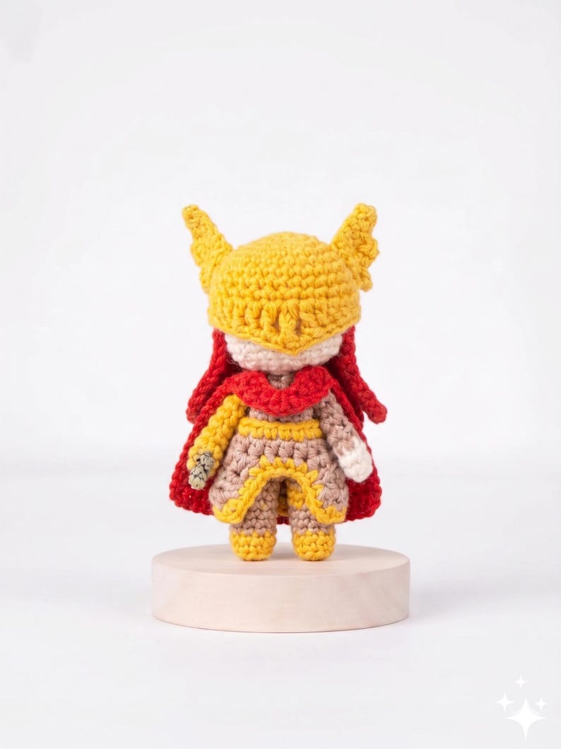 Malenia Amigurumi Plush – Elden Ring Crochet Keychain, Car Hanging Accessory