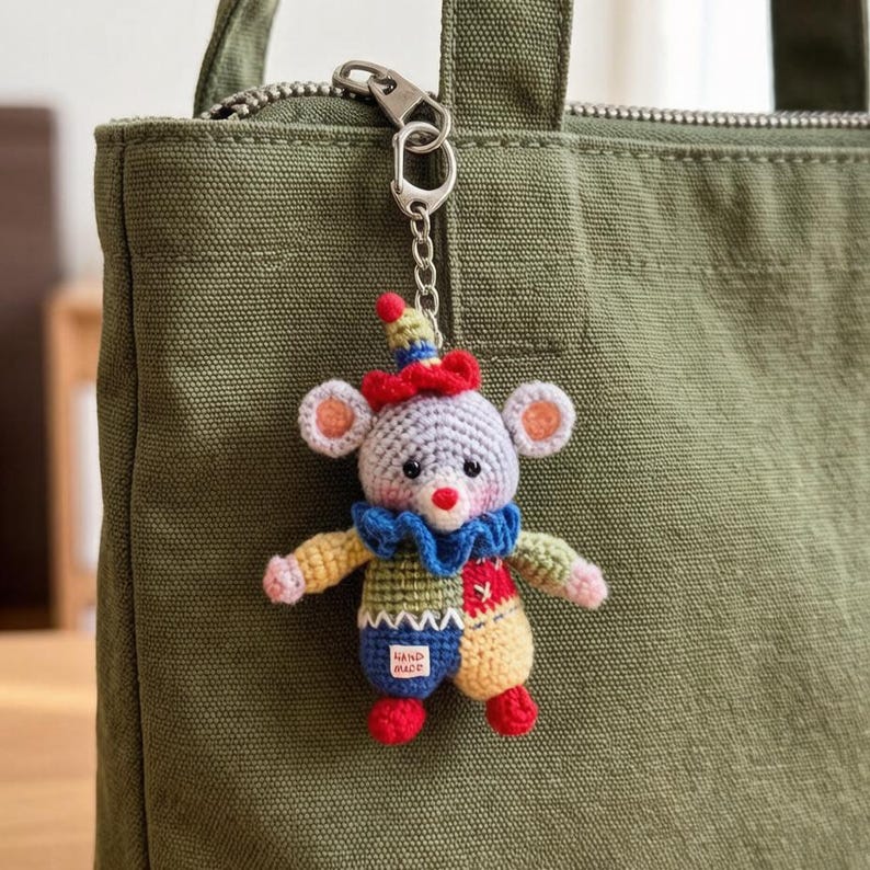 Artisan woven rodent sculpted pieces imaginative gathering mementos carry hanging trinkets enthusiast treasures Yuletide interior adornments