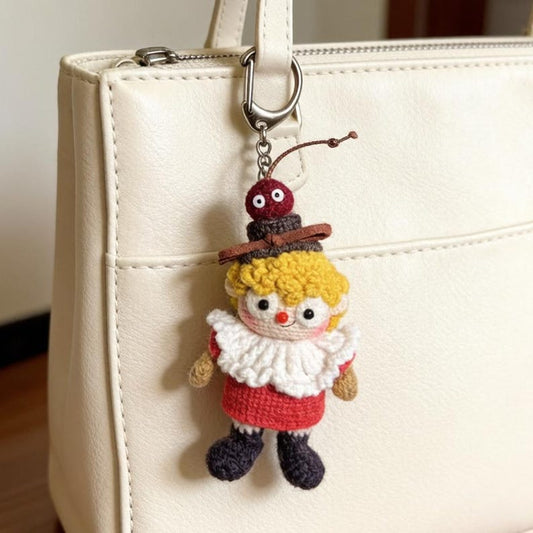 Artisan knit young lad sculpted pieces, imaginative keepsakes, rucksack hanging trims infant gathering adornments Yuletide household accents