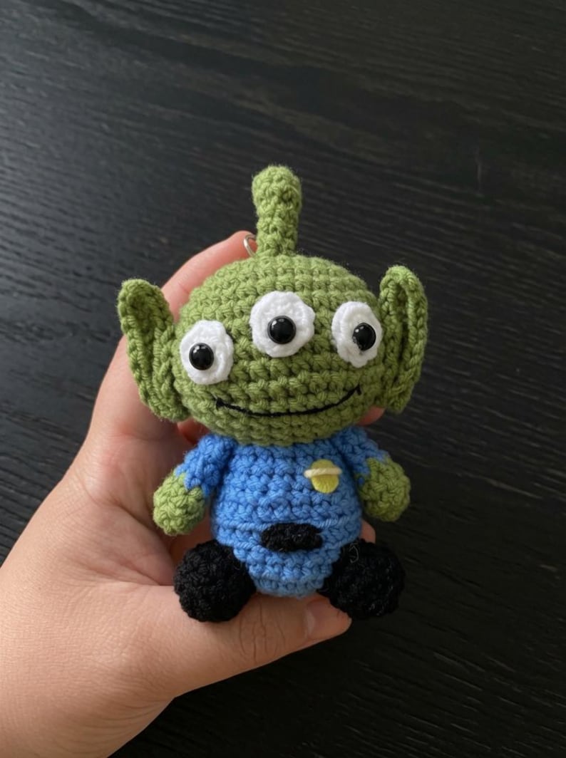 Crochet Cowboy & Cowgirl Couple Keychain Set | Amigurumi Mini Toy Movie Characters Doll, Couple Gift, Cartoon Gift