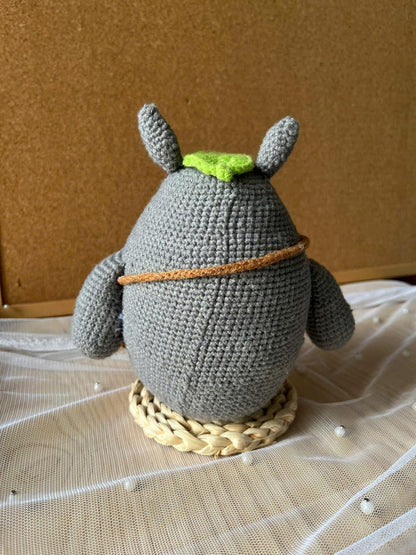 Handmade Totoro Amigurumi — Kawaii Crochet Plush Doll for Ghibli Fans