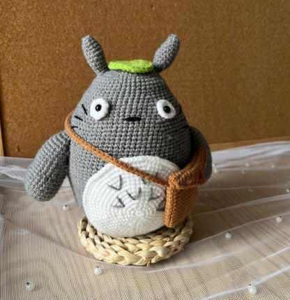 Handmade Totoro Amigurumi — Kawaii Crochet Plush Doll for Ghibli Fans
