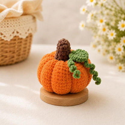 Crochet Pumpkin Car Hanger, Plush Pumpkin Rear View Mirror Charm, Fall Car Decor, Halloween Crochet Pumpkin, Autumn Gift