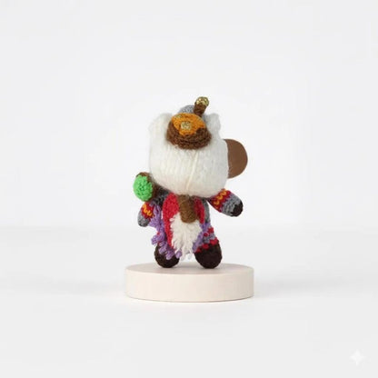 League of Legends Inspired Crochet Doll, Handmade Champion Amigurumi, Mini Gamer Gift, Gaming Desk Decor
