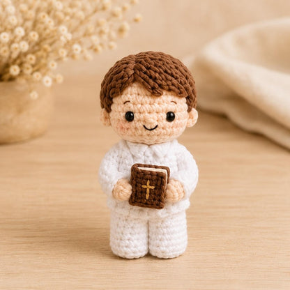 Christian Crochet Dolls and Guardian Angels: Handmade Catholic Amigurumi Collection