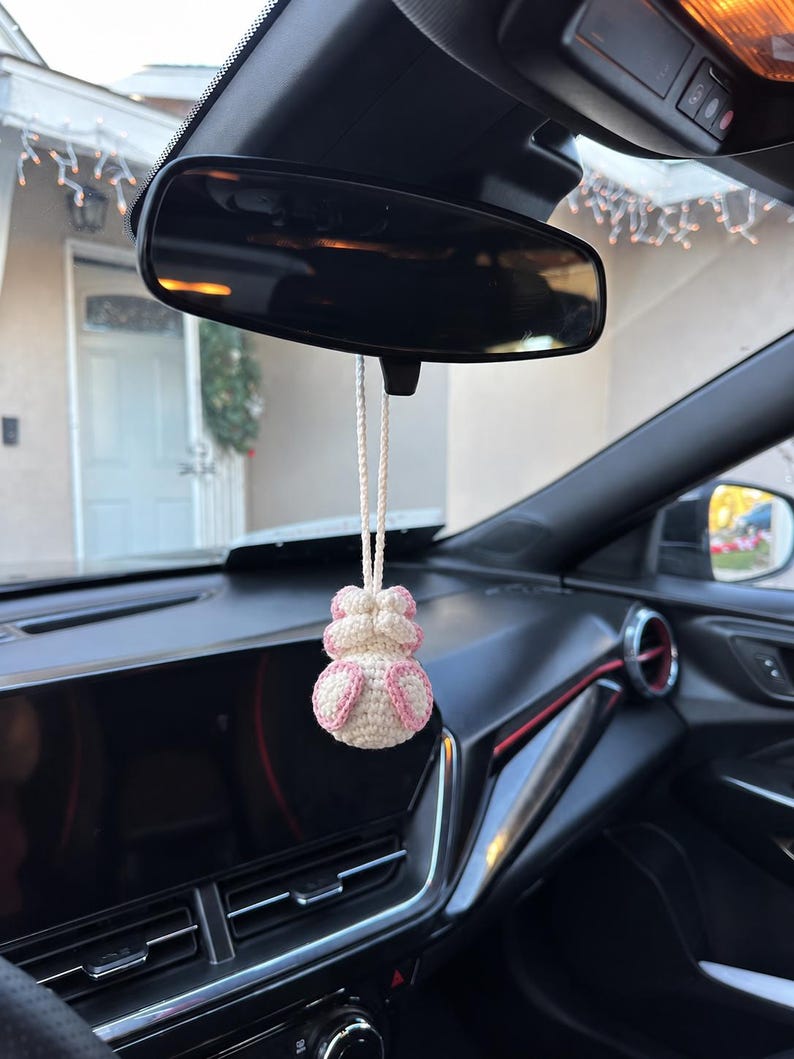 Crochet Spider Car Hanging, Cute Hero Hanging From Mirror, Spider Decoration, Spider Amigurumi, Plush Spider Car Charm, Gifts For Him Her