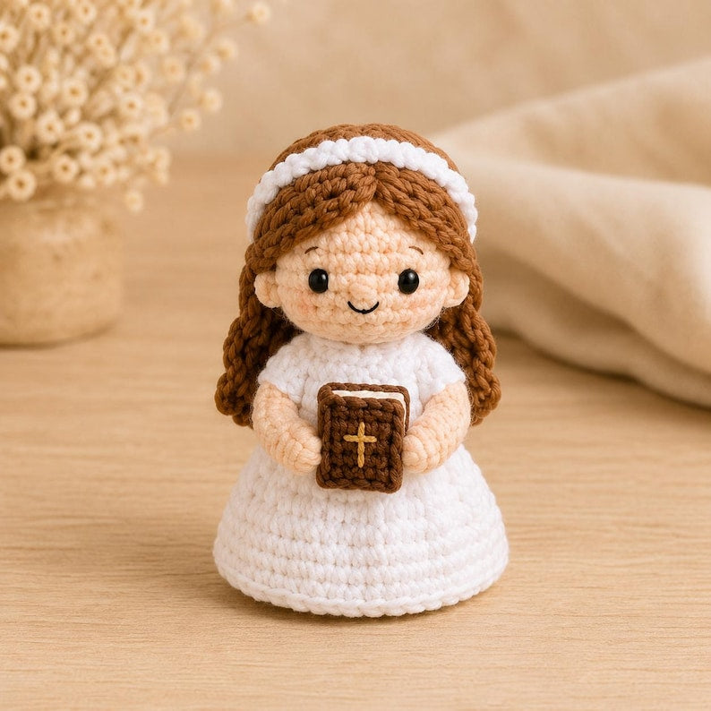 Christian Crochet Dolls and Guardian Angels: Handmade Catholic Amigurumi Collection