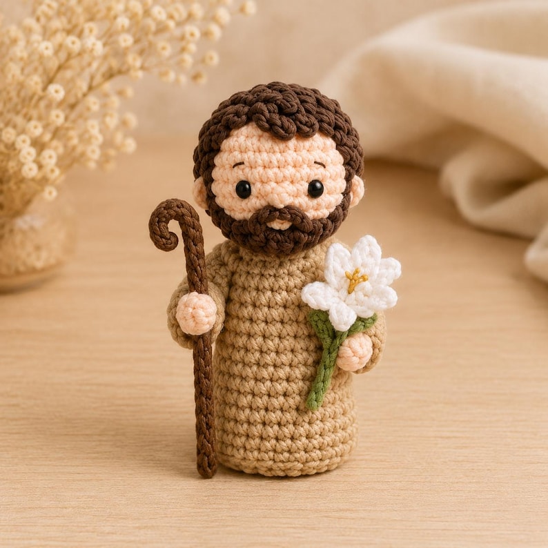 Christian Crochet Dolls and Guardian Angels: Handmade Catholic Amigurumi Collection