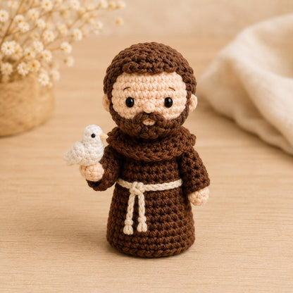 Christian Crochet Dolls and Guardian Angels: Handmade Catholic Amigurumi Collection