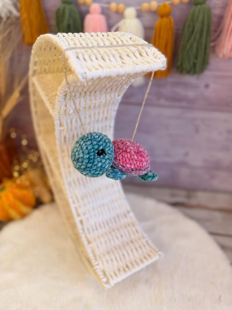 Turtle Car mirror decor hanger, Car charms rear view mirror accessory, First car gift for her