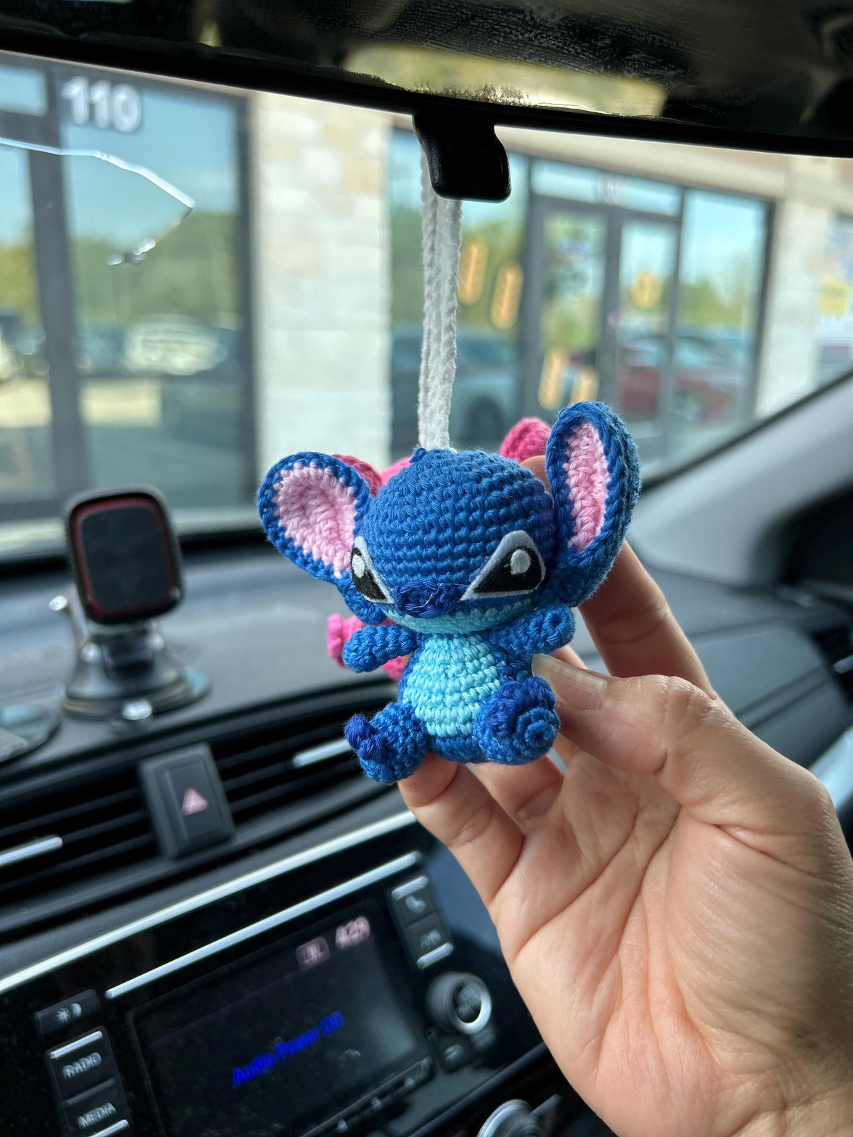 Crochet Stitch And Angel Keychain