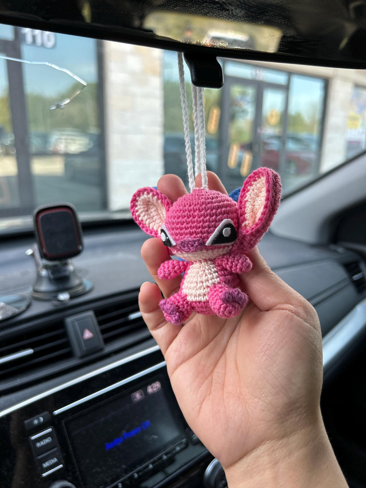 Crochet Stitch And Angel Keychain