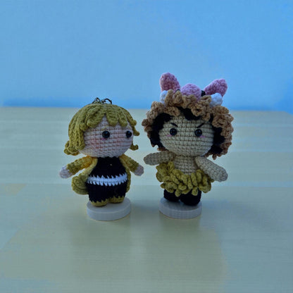 Crochet Anime Demon Slayer Keychain