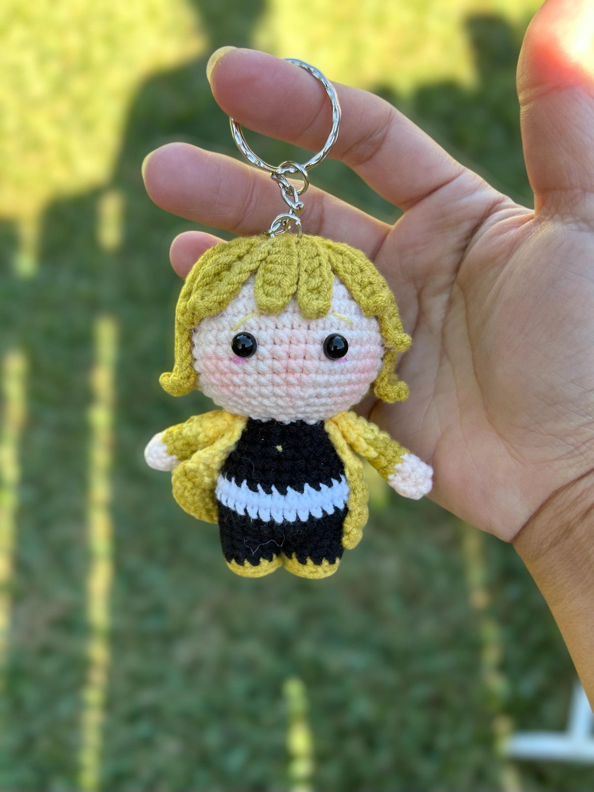 Crochet Anime Demon Slayer Keychain