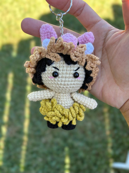 Crochet Anime Demon Slayer Keychain