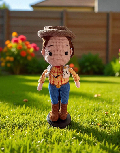 Crochet Toy Story Characters Keychain