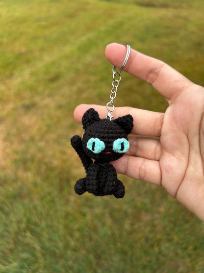 Crochet Coraline Keychain