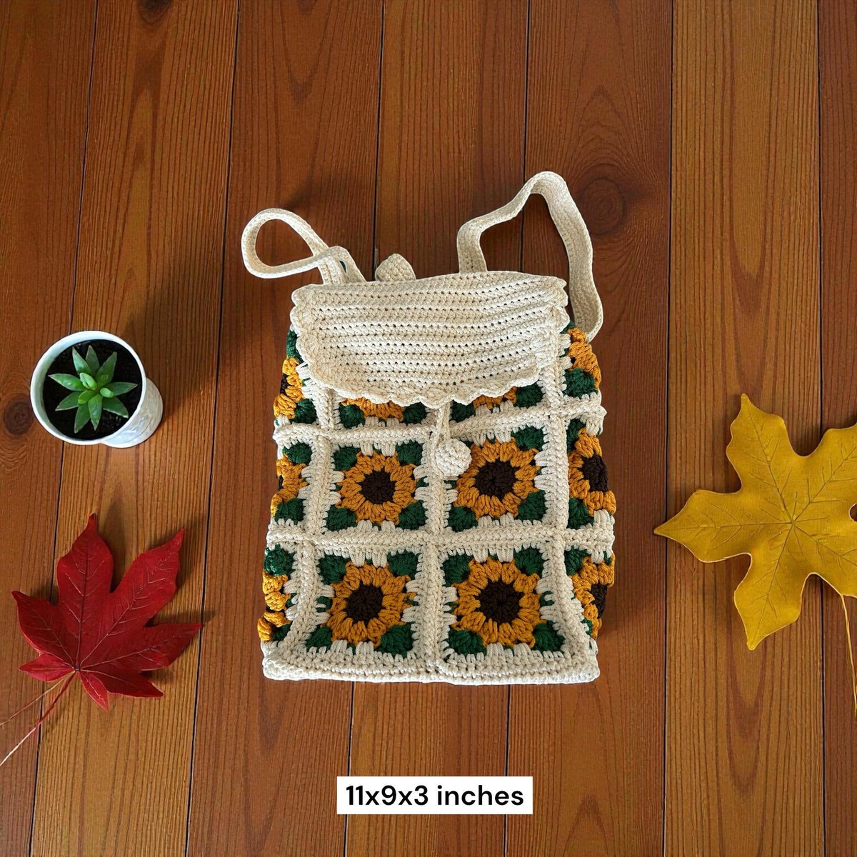 Handmade Crochet Flowers Shoulder Bag, Crochet Flowers Handbags, Valentine Gift, Birthday Gift