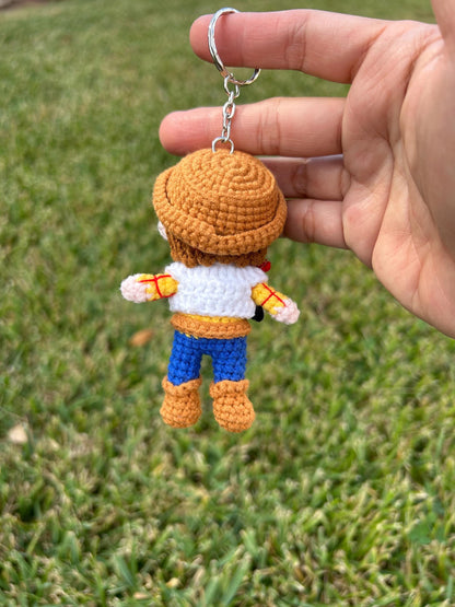 Crochet Toy Story Characters Keychain