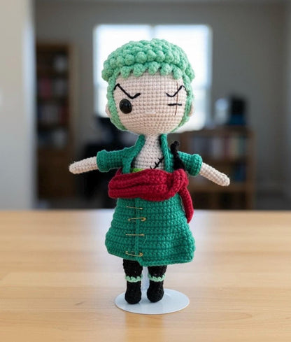Crochet Anime Car Charm For Car Mirror