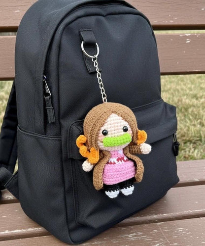 Crochet Anime Demon Slayer Keychain