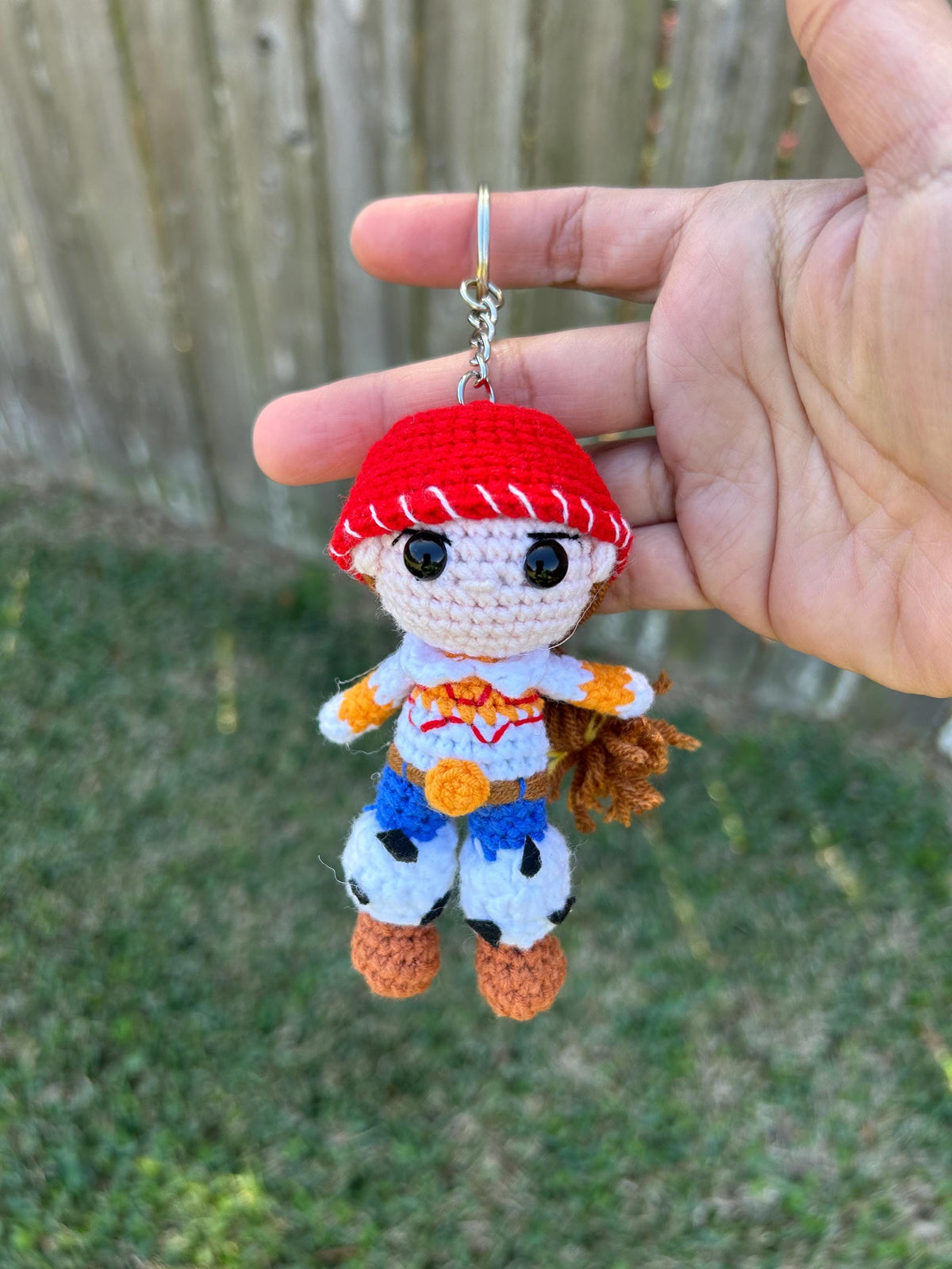Crochet Toy Story Characters Keychain