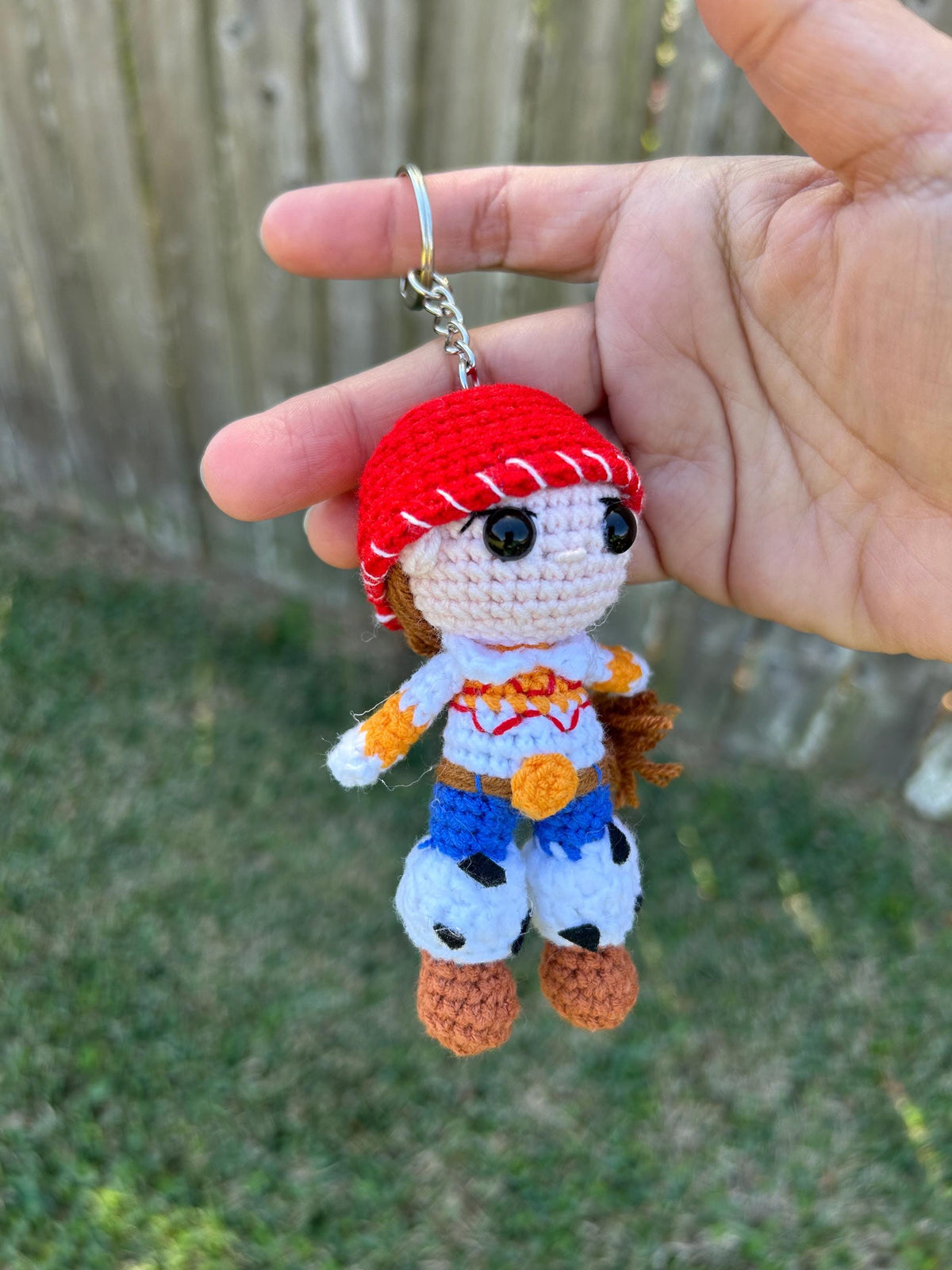 Crochet Toy Story Characters Keychain