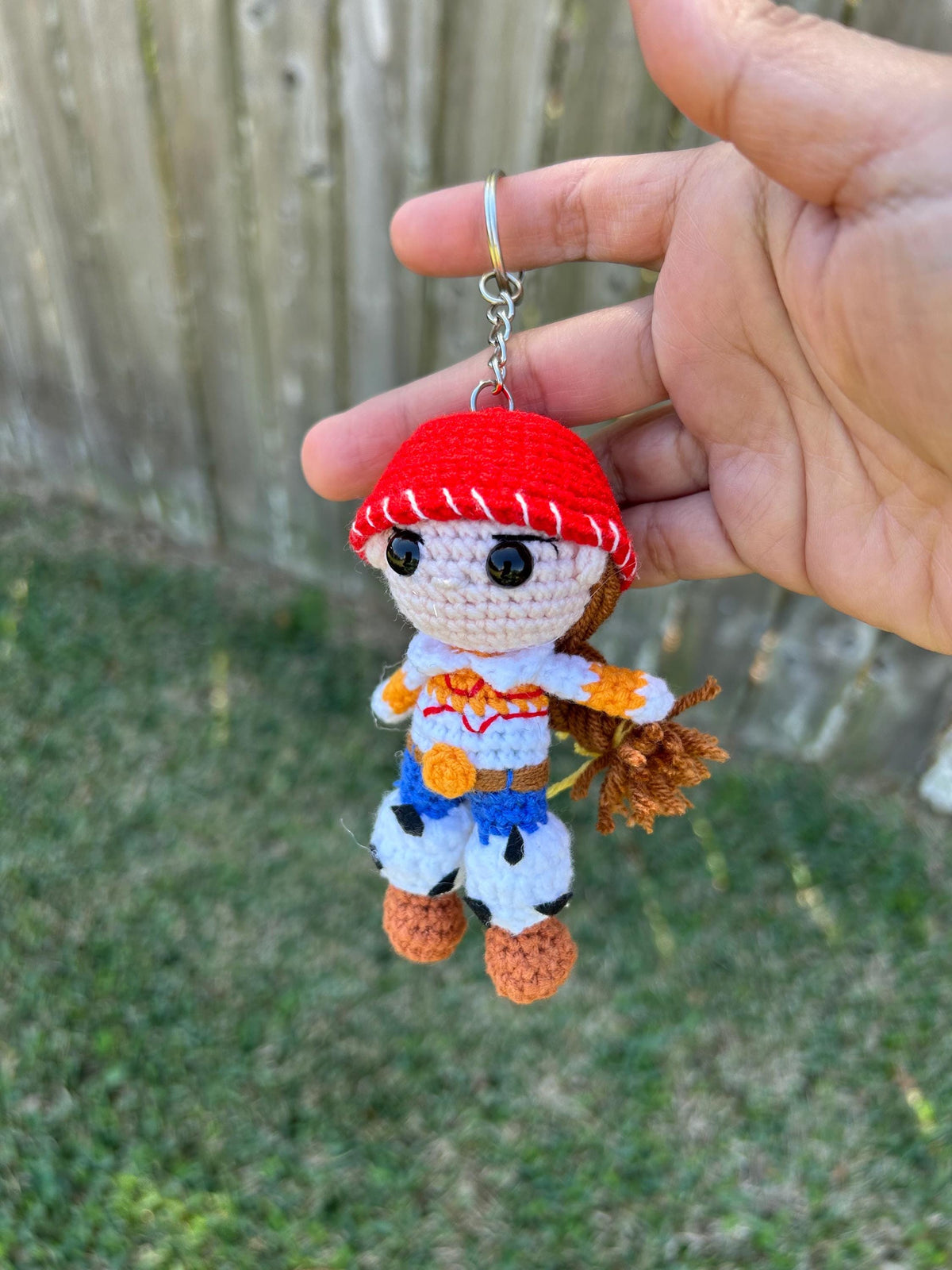 Crochet Toy Story Characters Keychain
