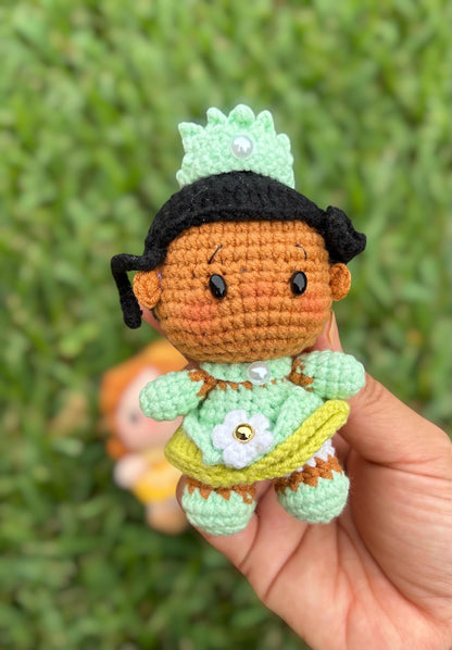 Crochet Disney Princess Keychain