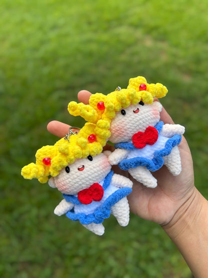 Crochet Sailor Moon Keychain