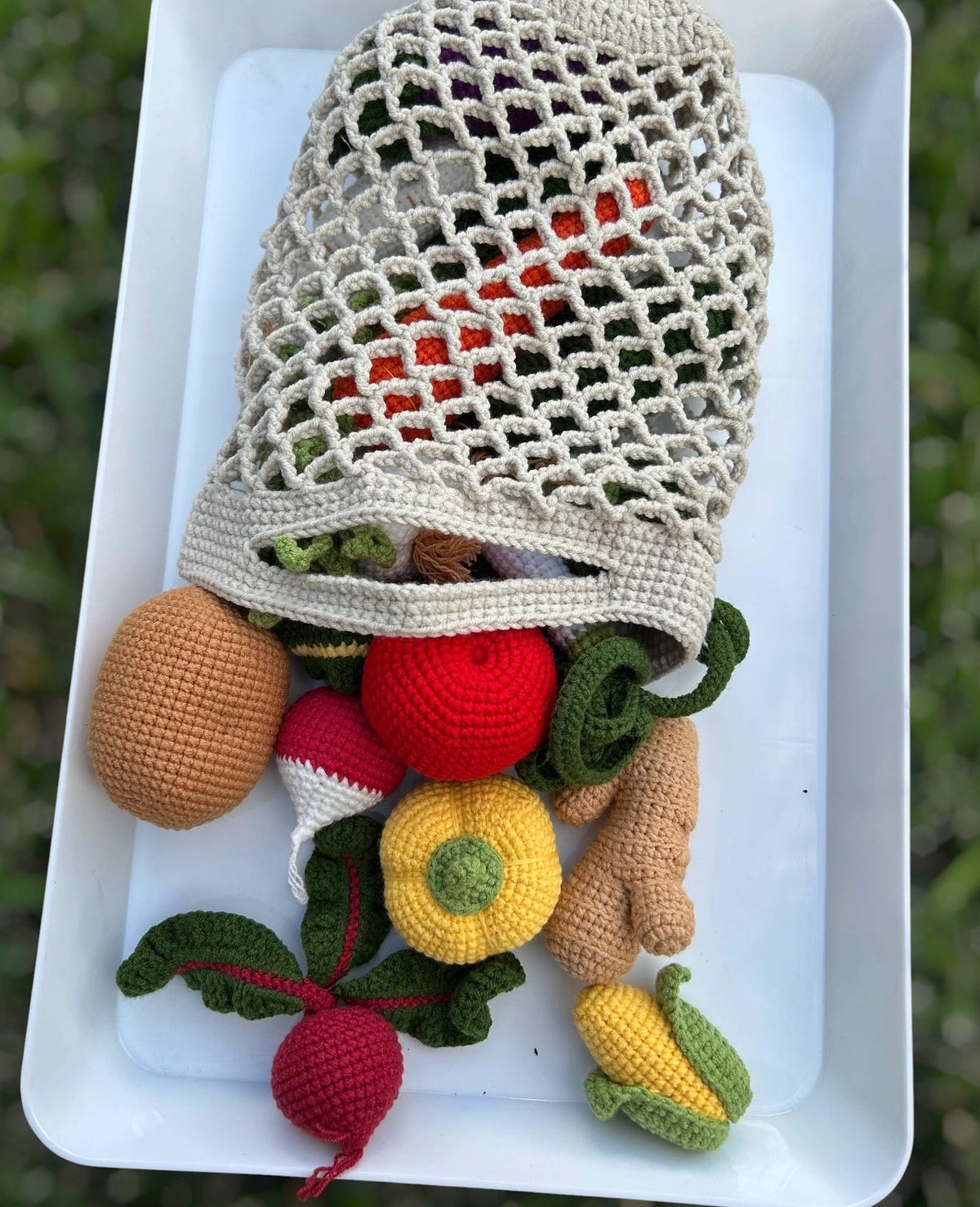 Crochet Vegetable Set – Ready to Ship