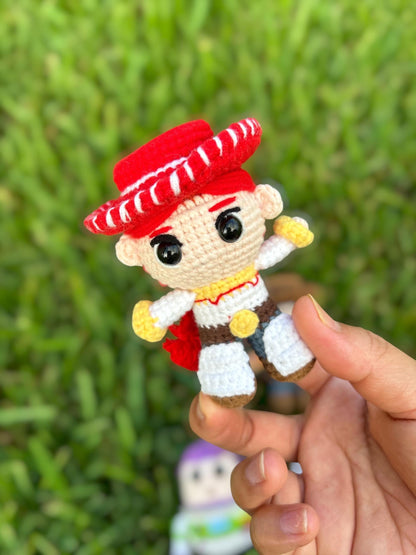 Crochet Toy Story Characters Keychain
