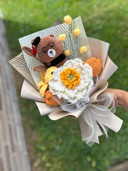 Crochet Graduation Bouquet