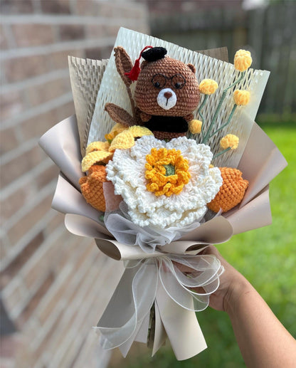 Crochet Graduation Bouquet