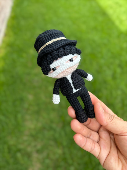 Crochet Sailor Moon Keychain