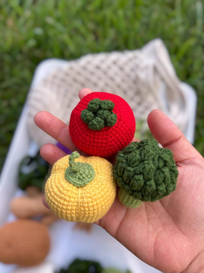 Crochet Vegetable Set – Ready to Ship