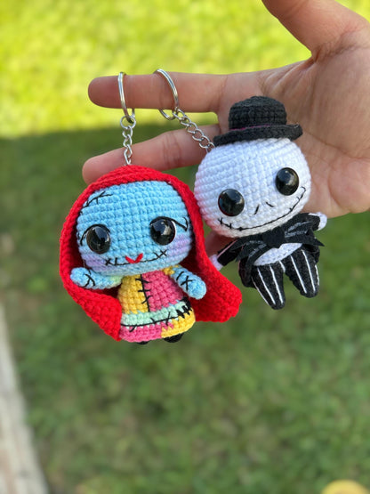 Crochet Horror Character Plush – Handmade Spooky Doll