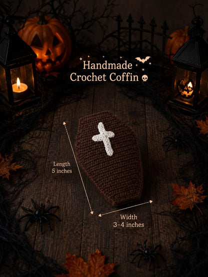 Crochet Horror Character Plush – Handmade Spooky Doll