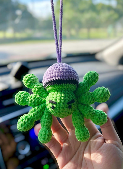 Crochet Spider Cosplay Superhero Car Hanging Decoration