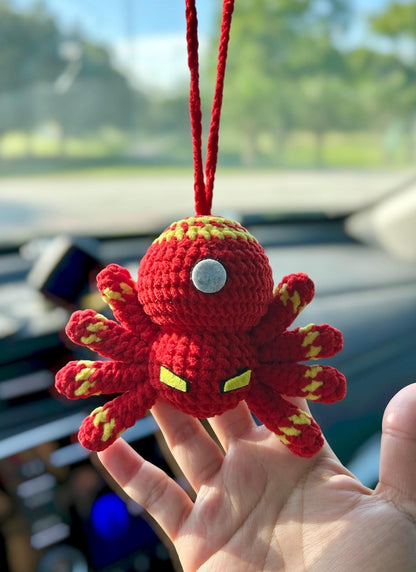 Crochet Spider Cosplay Superhero Car Hanging Decoration