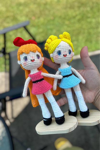 Beautiful Girls Crochet Collection – Handmade Amigurumi